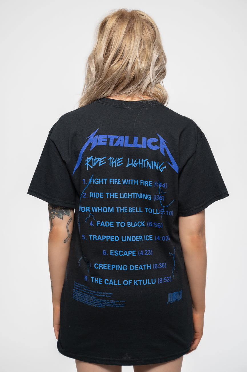 Metallica Ride The Lightning Tracks T Shirt product image 4