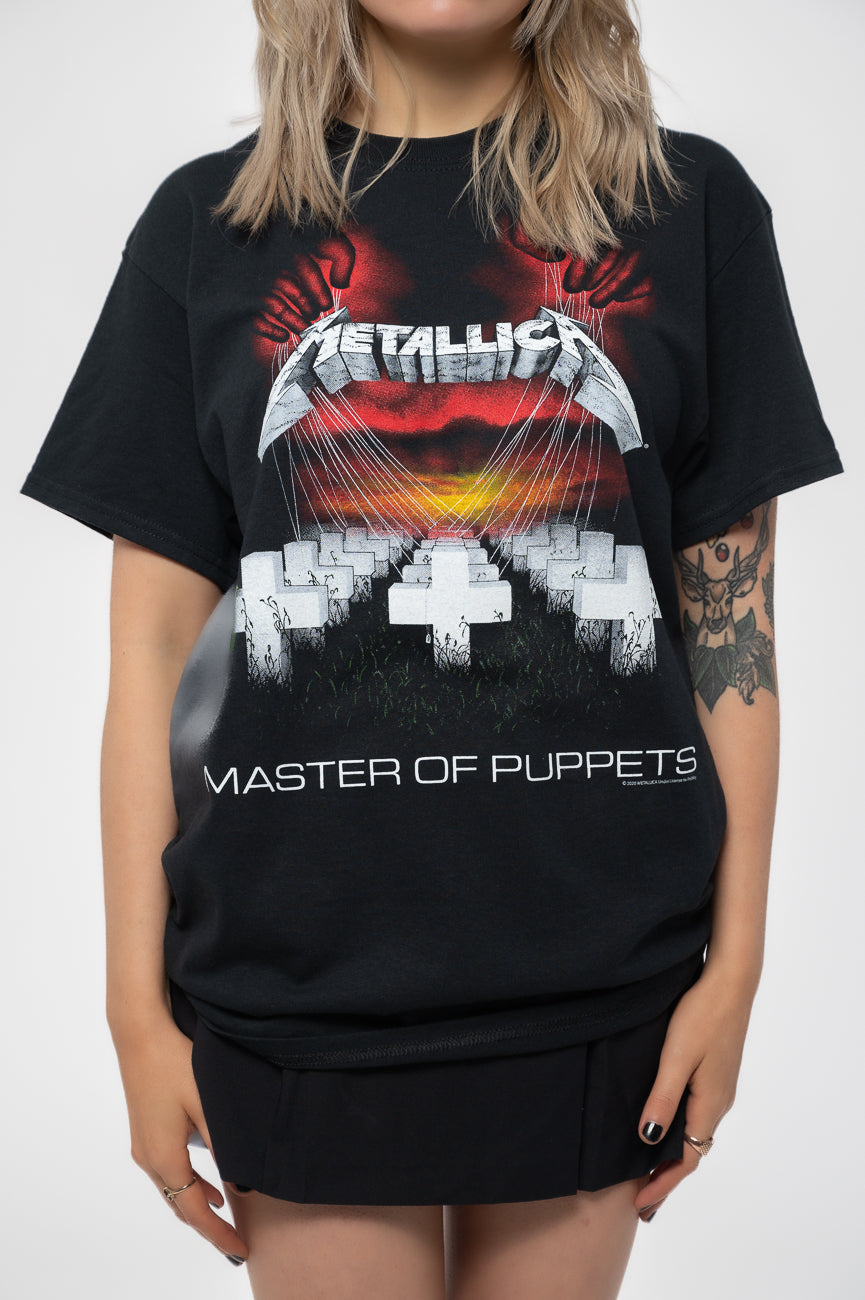 Metallica Master of Puppets Tracks T Shirt product image 3