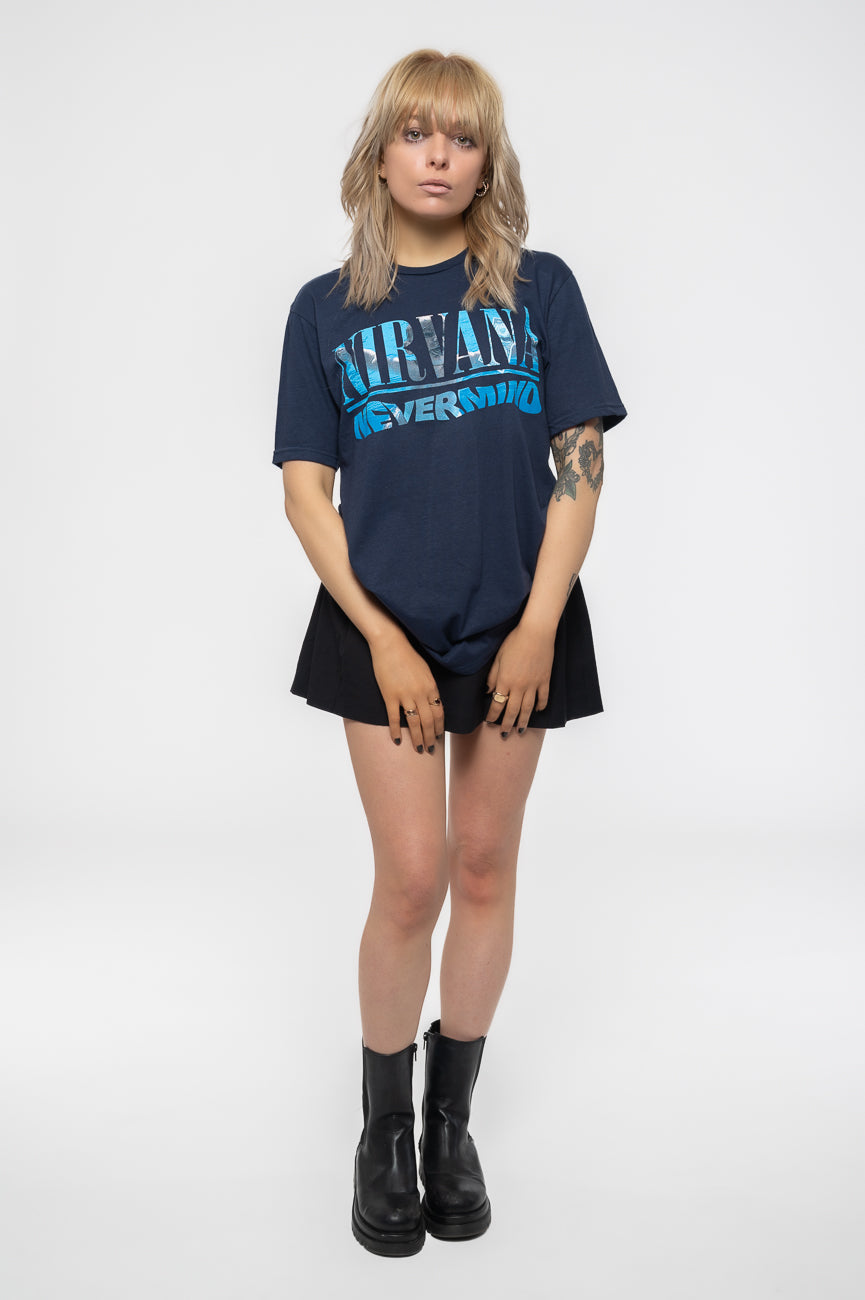 Nirvana Nevermind Tracks T Shirt product image 2