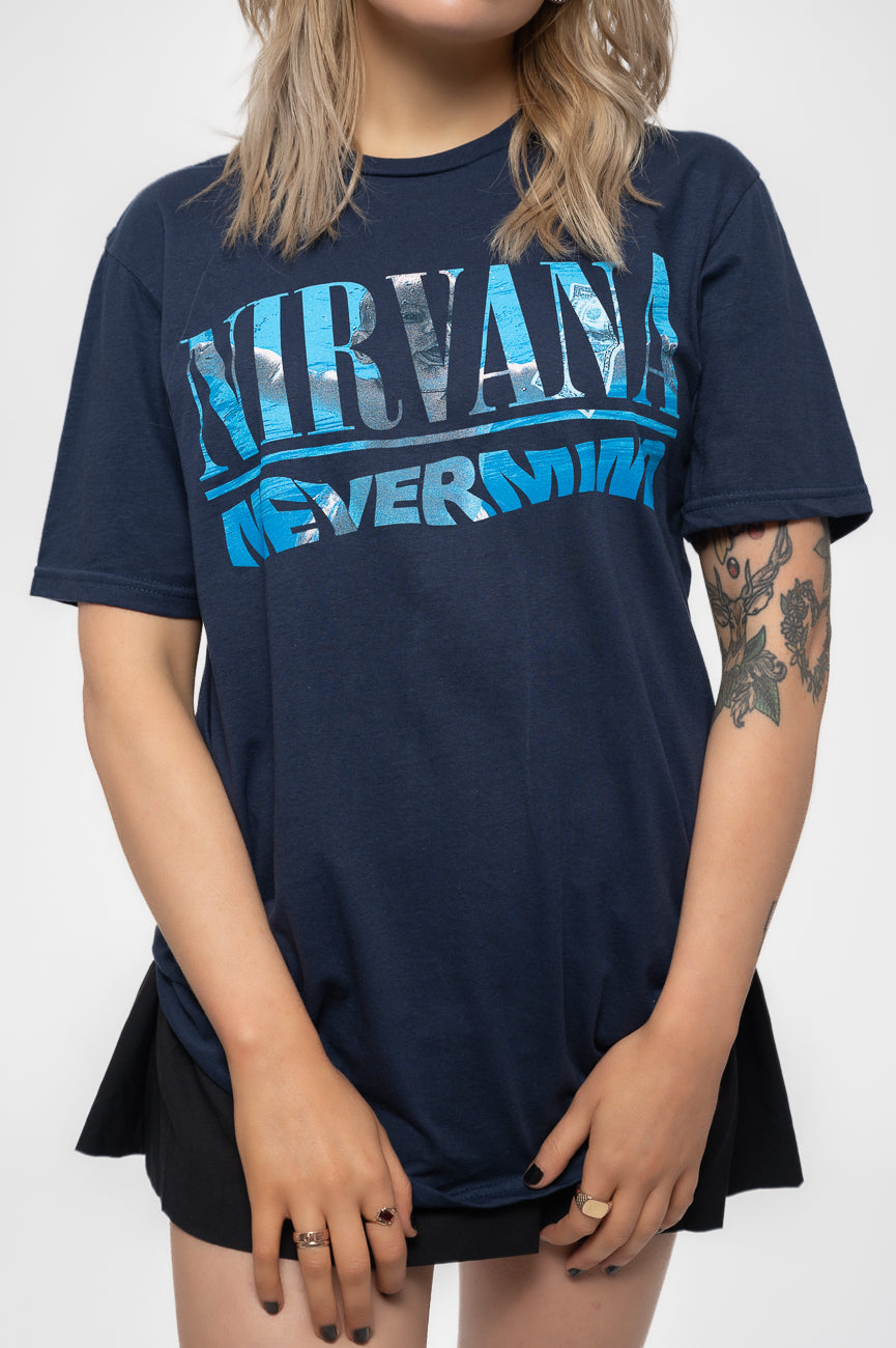 Nirvana Nevermind Tracks T Shirt product image 3