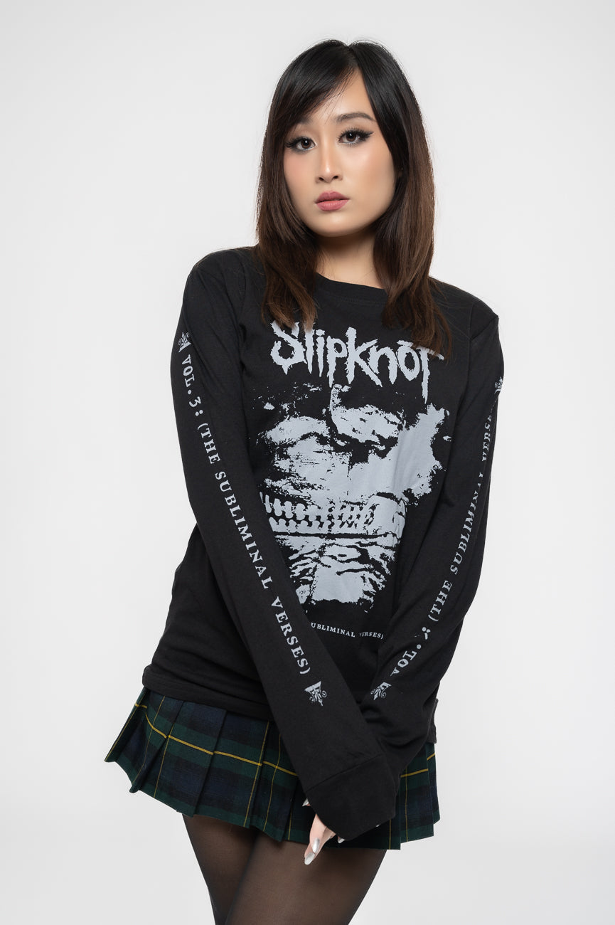 Slipknot Subliminal Verses Long Sleeve T Shirt product image 1