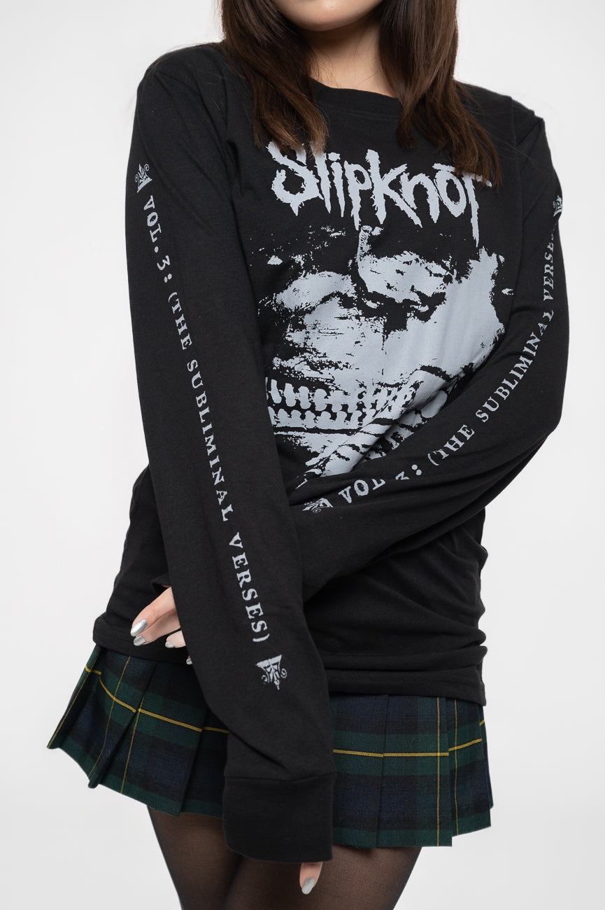Slipknot Subliminal Verses Long Sleeve T Shirt product image 3