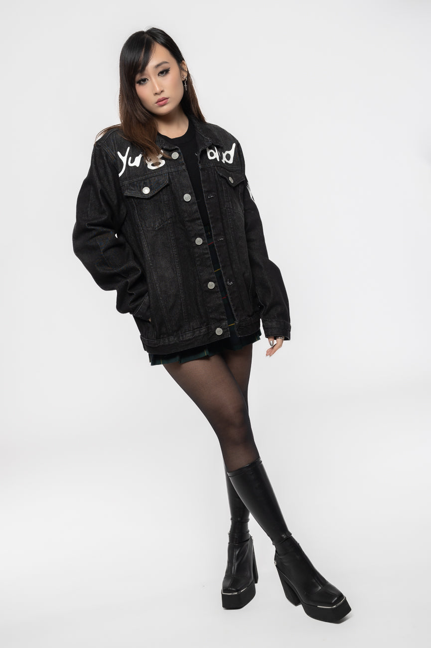 Yungblud Be Fookin Happy Denim Jacket product image 2