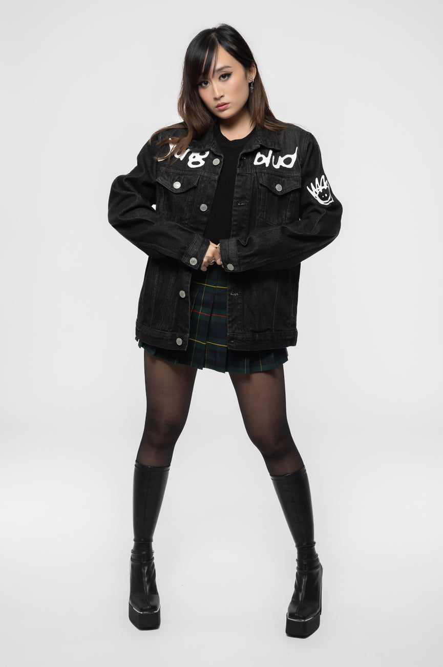 Yungblud Be Fookin Happy Denim Jacket product image 5