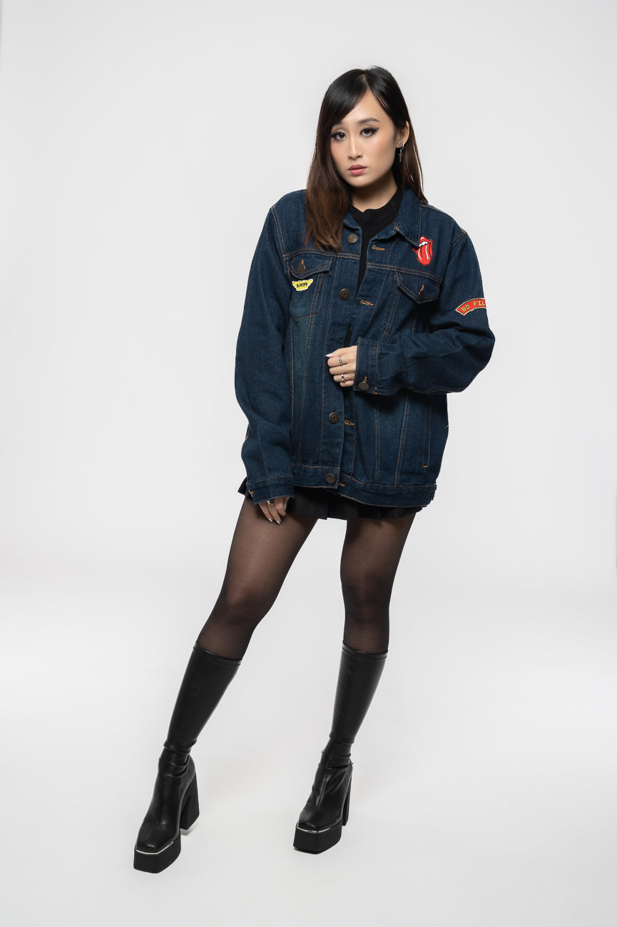 The Rolling Stones Sympathy for Devil Demin Jacket product image 2