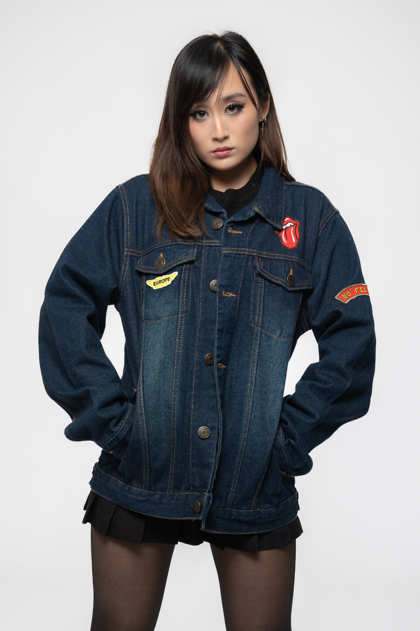 The Rolling Stones Sympathy for Devil Demin Jacket product image 1