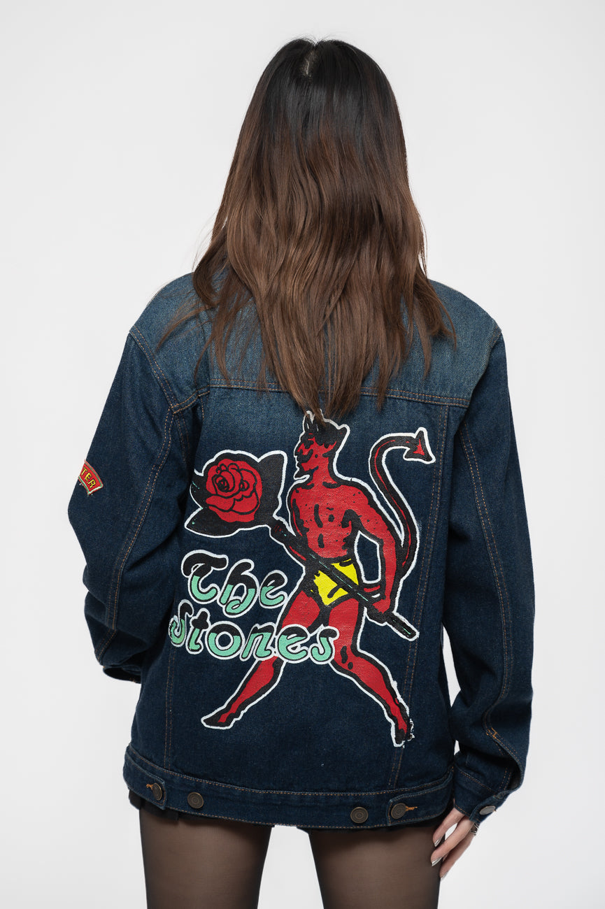 The Rolling Stones Sympathy for Devil Demin Jacket product image 4