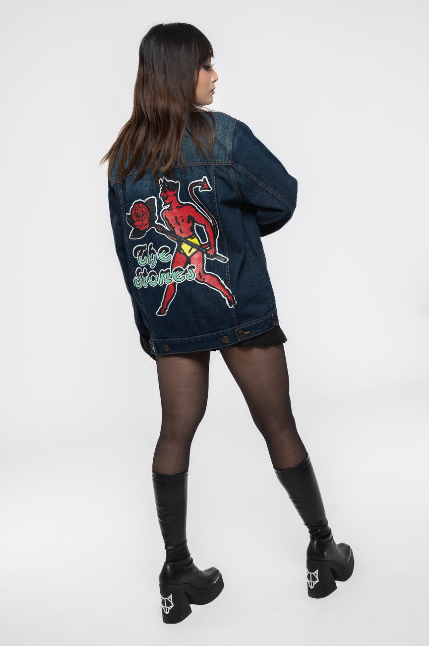 The Rolling Stones Sympathy for Devil Demin Jacket product image 5