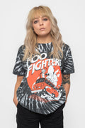 Foo Fighters Speeding Bus Dye Wash T Shirt product image 1