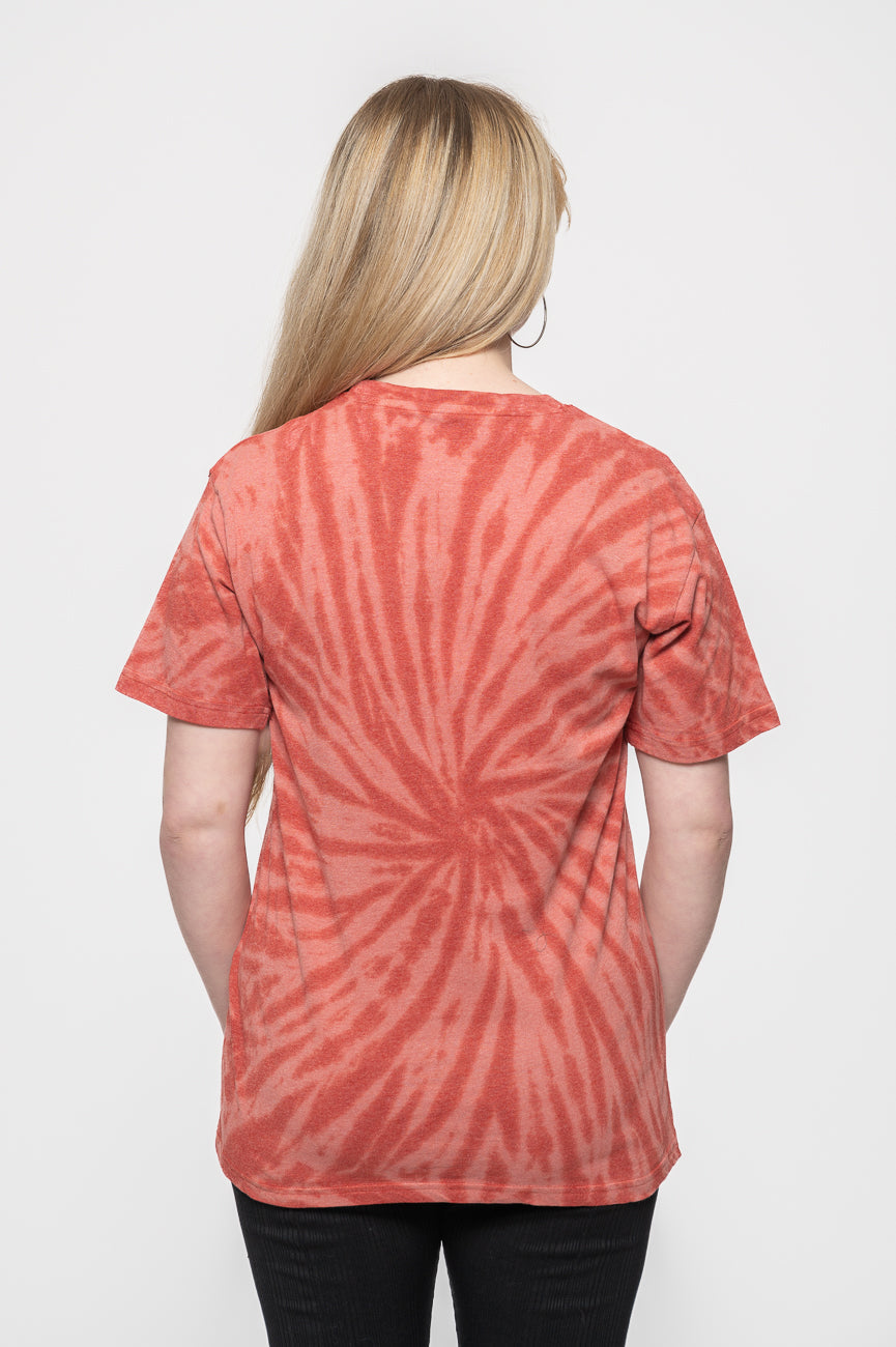Van Halen Jagged Band Logo Dye Wash T Shirt product image 4