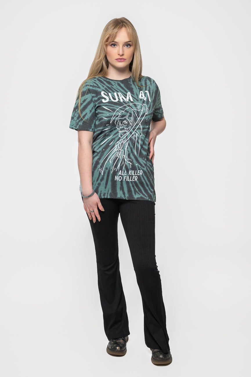 Sum 41 Reaper Dye Wash T Shirt product image 2