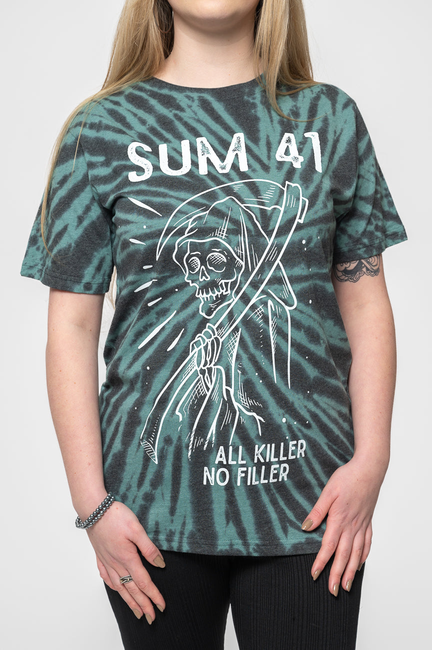 Sum 41 Reaper Dye Wash T Shirt product image 3