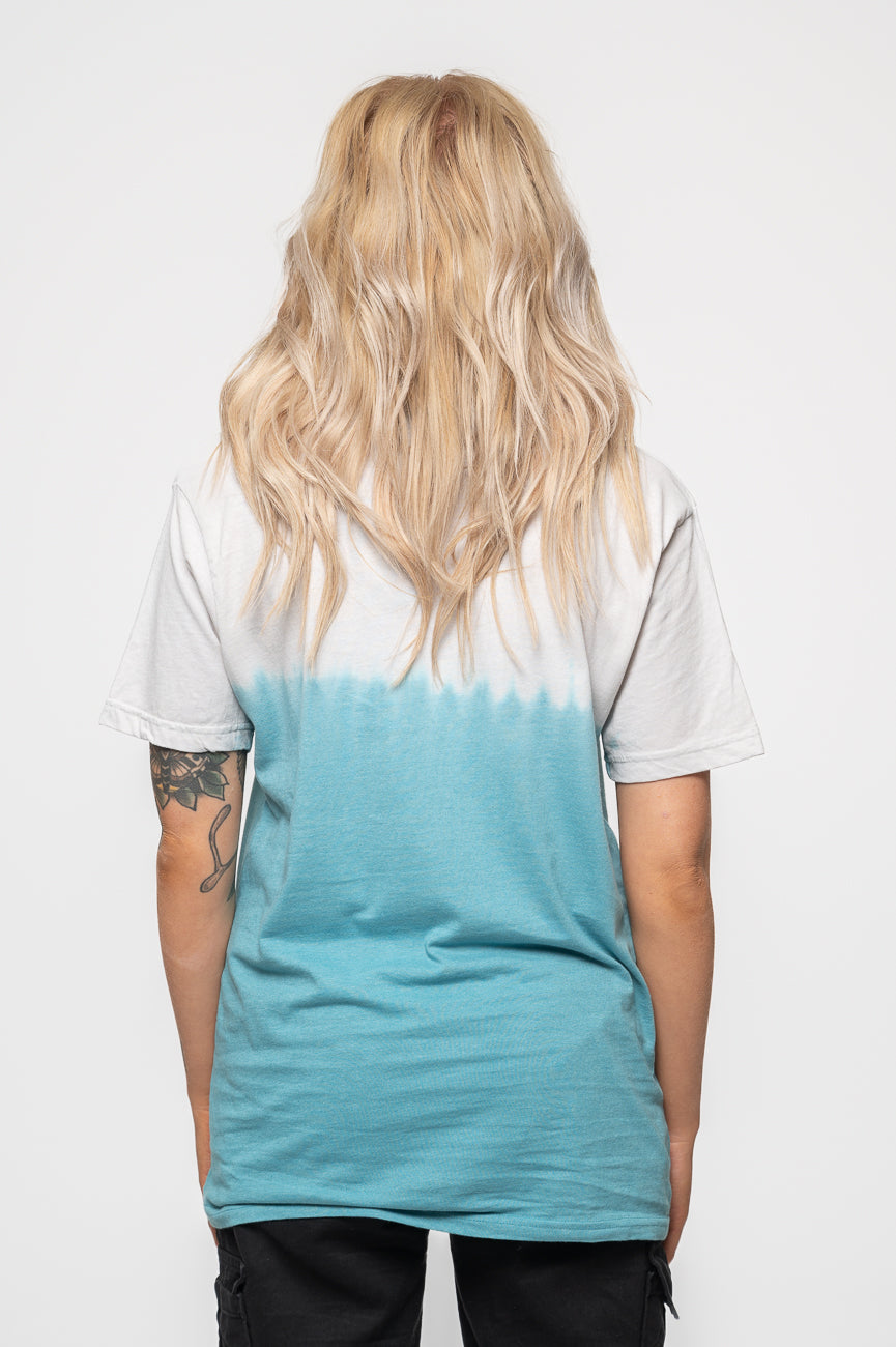 The Doors Light My Fire Stacked Blue Dye Wash T Shirt product image 4