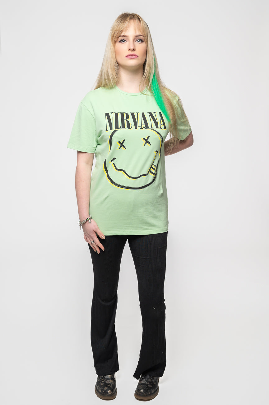 Nirvana Inverse Grunge Smile T Shirt product image 2