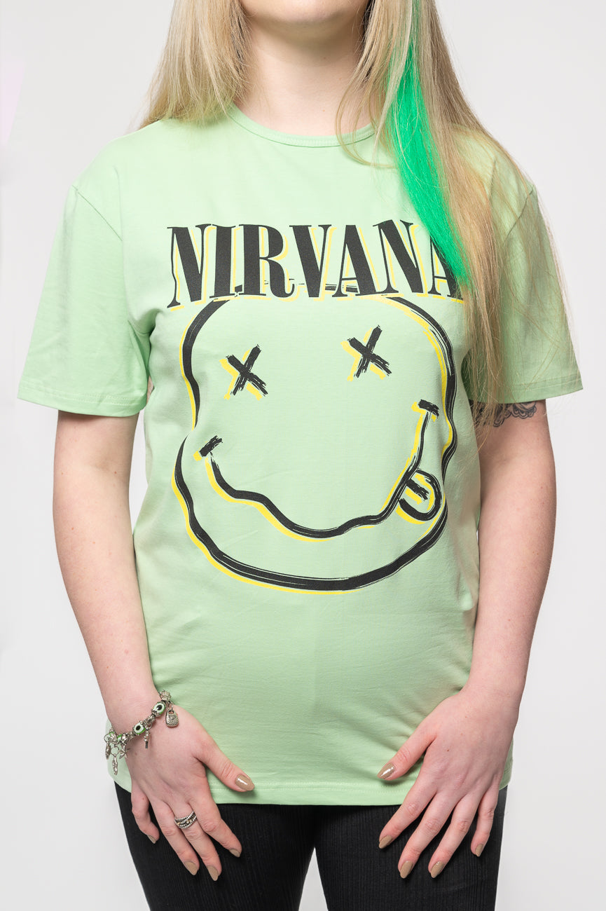 Nirvana Inverse Grunge Smile T Shirt product image 3