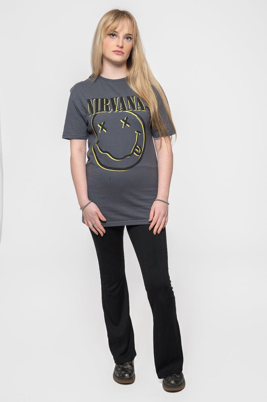 Nirvana Inverse Grunge Smile T Shirt product image 2