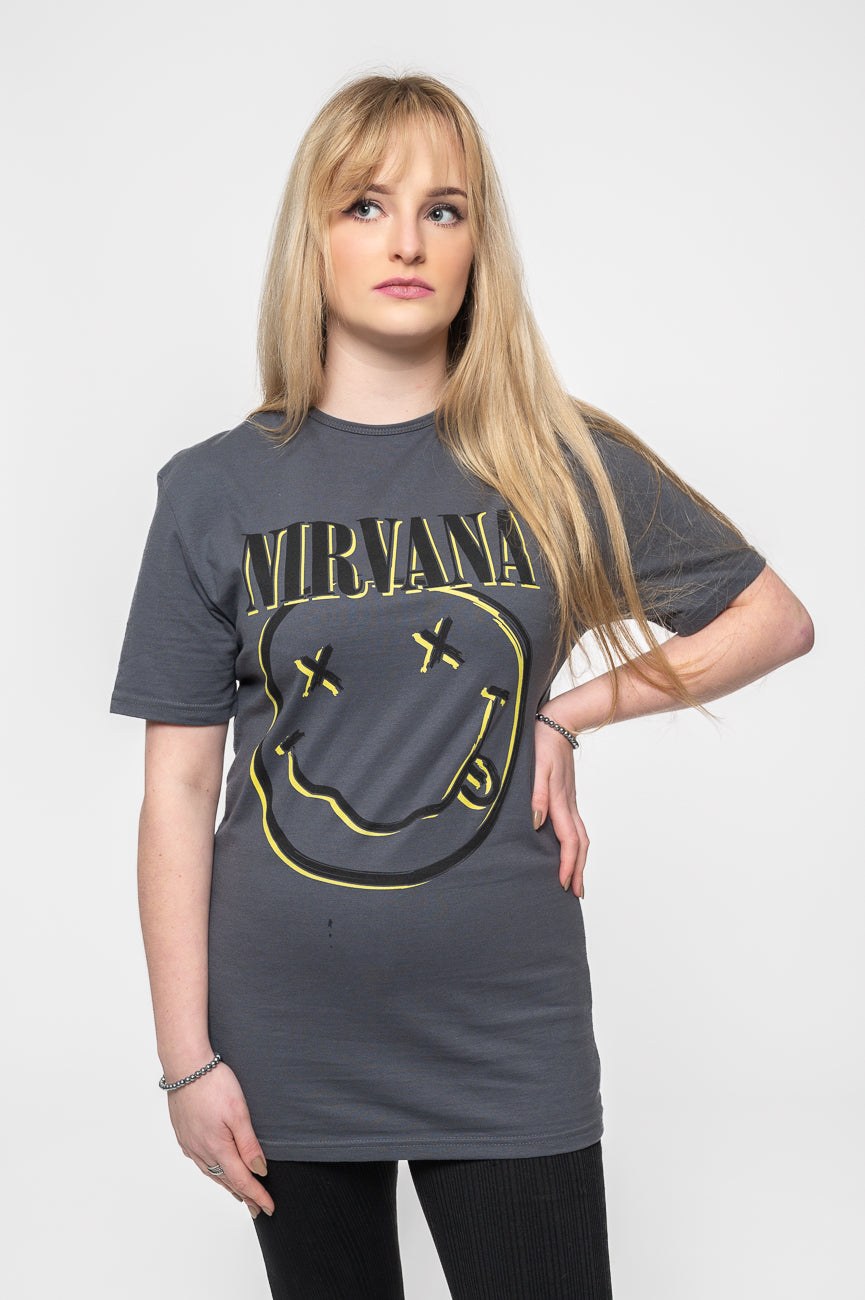 Nirvana Inverse Grunge Smile T Shirt product image 1