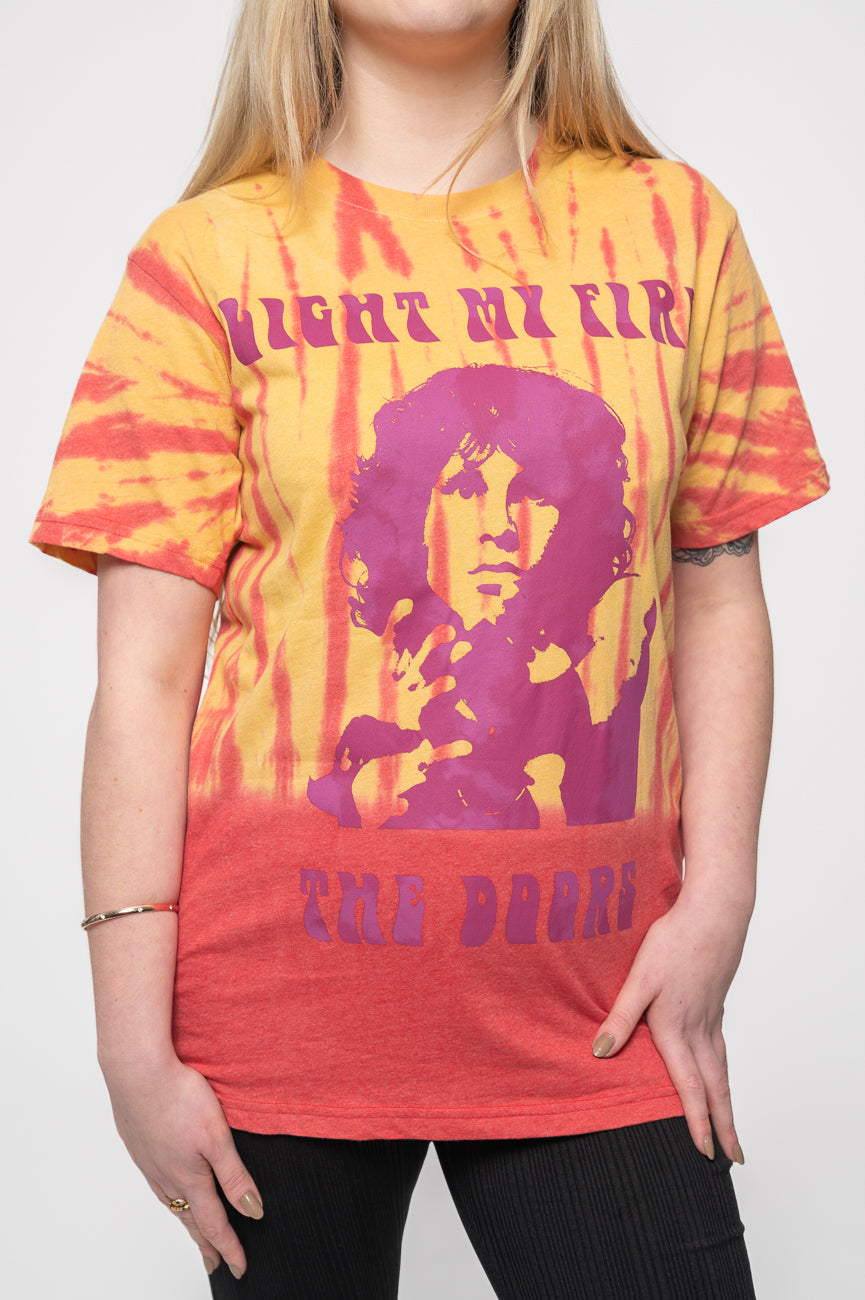 The Doors Light My Fire Dye Wash T Shirt product image 3
