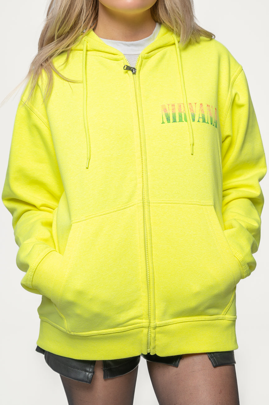 Nirvana Sorbet Ray Grunge Smile Hoodie product image 3