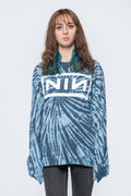 Nine Inch Nails Dip Dye Long Sleeve T Shirt product image 1