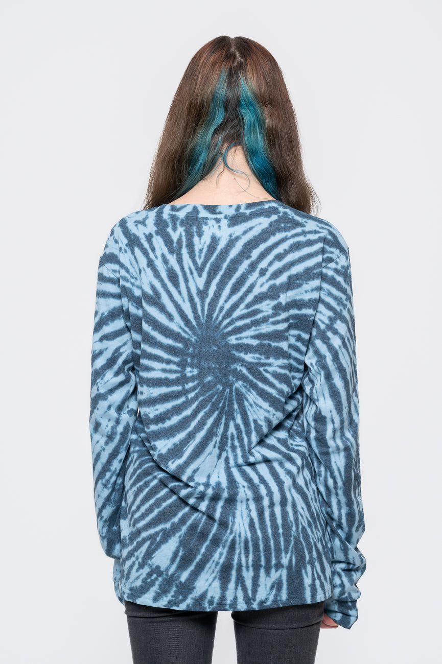 Nine Inch Nails Dip Dye Long Sleeve T Shirt product image 4