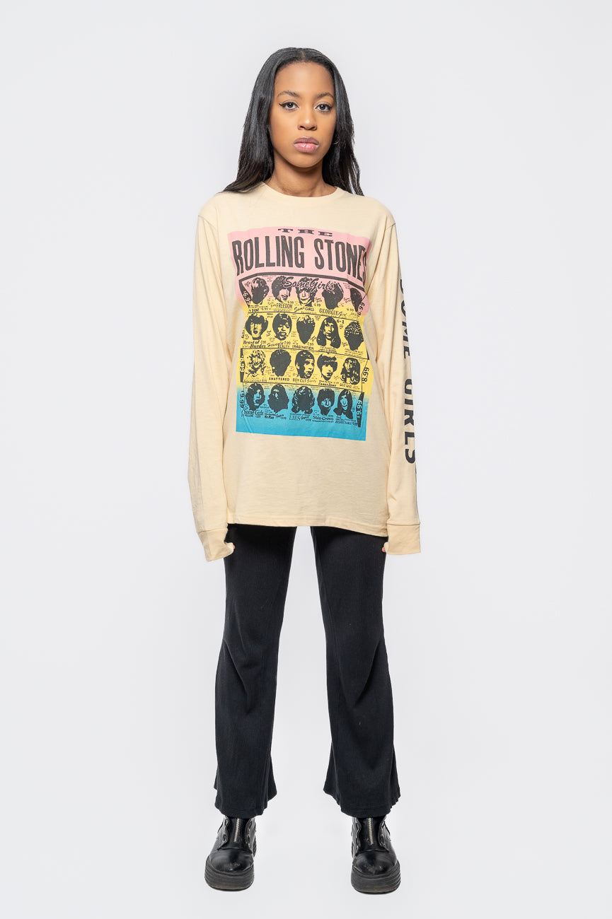 The Rolling Stones Some Girls Long Sleeve T Shirt product image 2