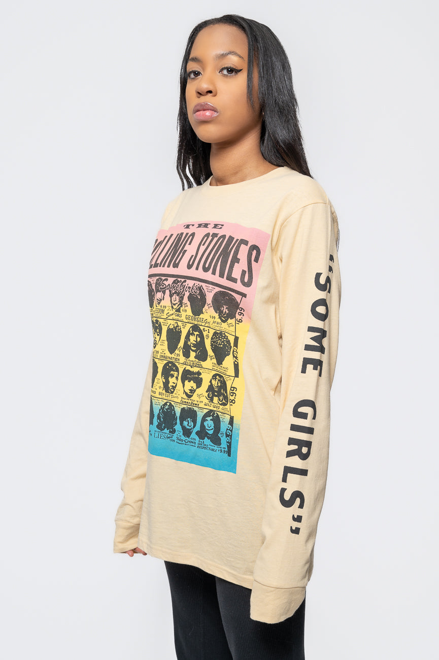 The Rolling Stones Some Girls Long Sleeve T Shirt product image 1