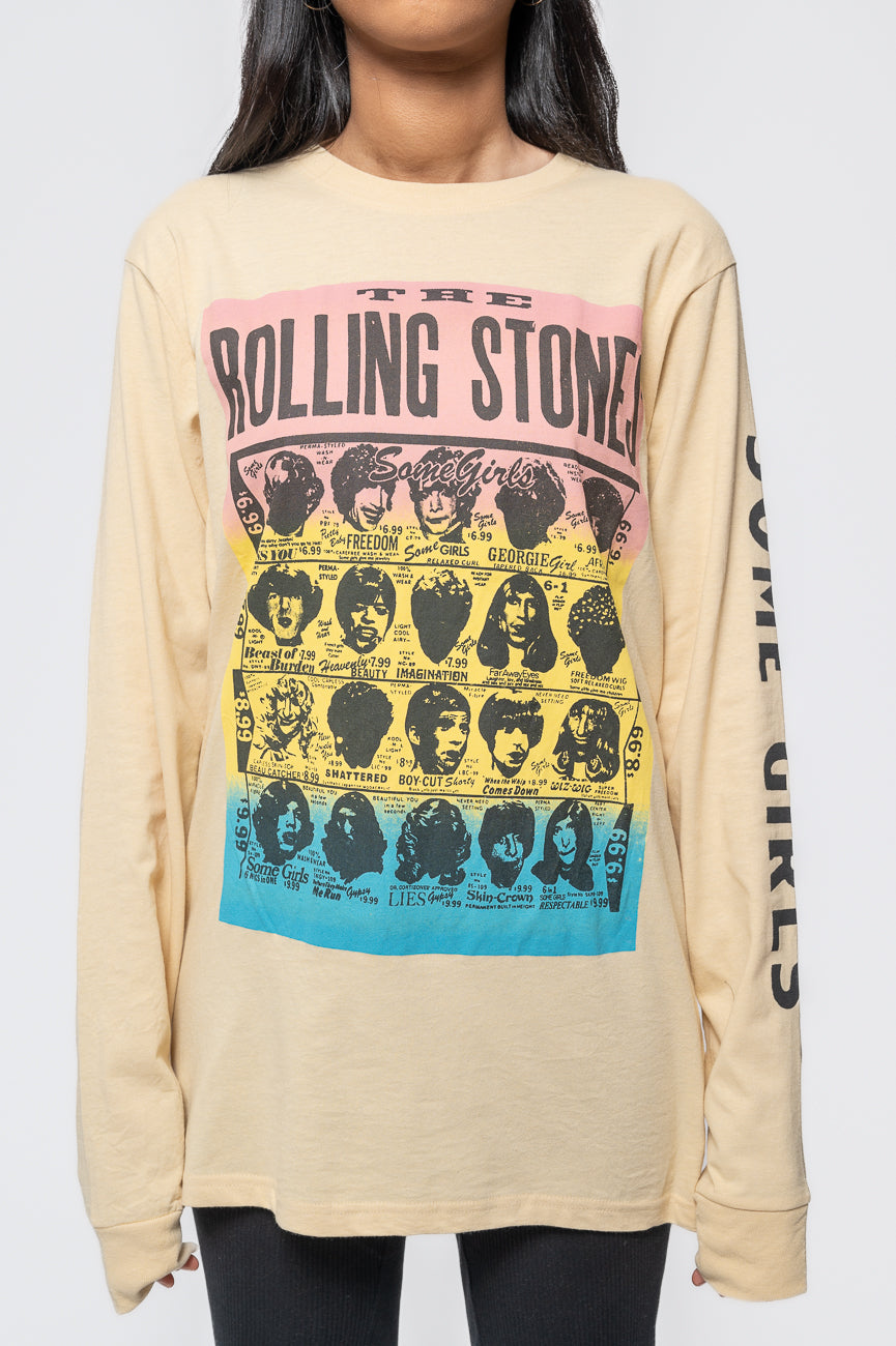The Rolling Stones Some Girls Long Sleeve T Shirt product image 3
