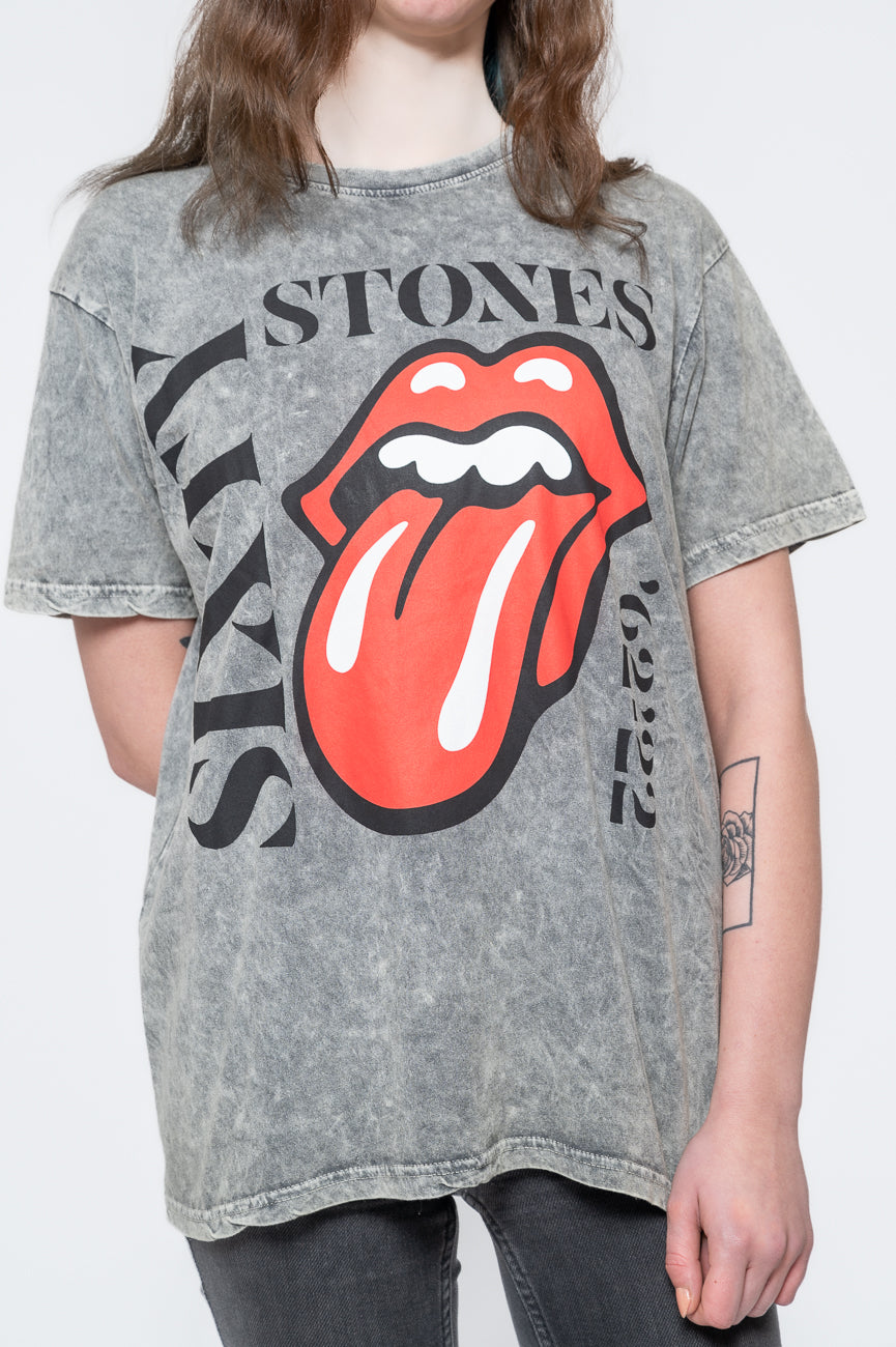 The Rolling Stones Sixty Vertical Dye Wash T Shirt product image 3
