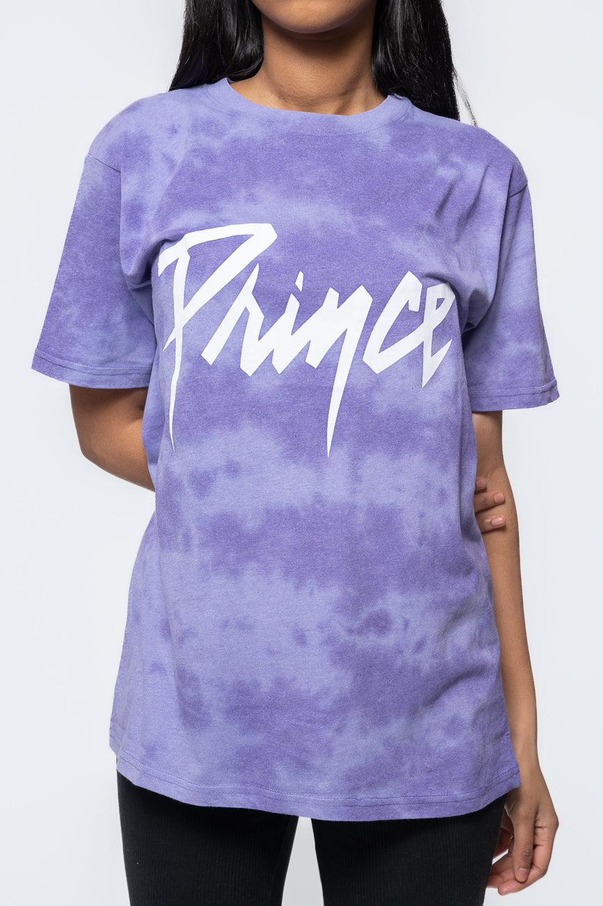 Prince Purple Rain Track List Dip Dye T Shirt product image 3