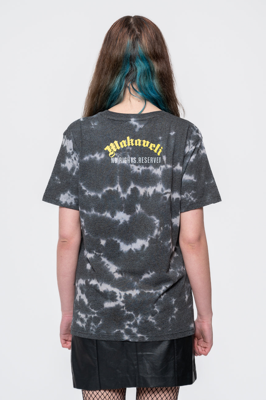 Tupac Makaveli Dip Dye Acid Wash T Shirt product image 3