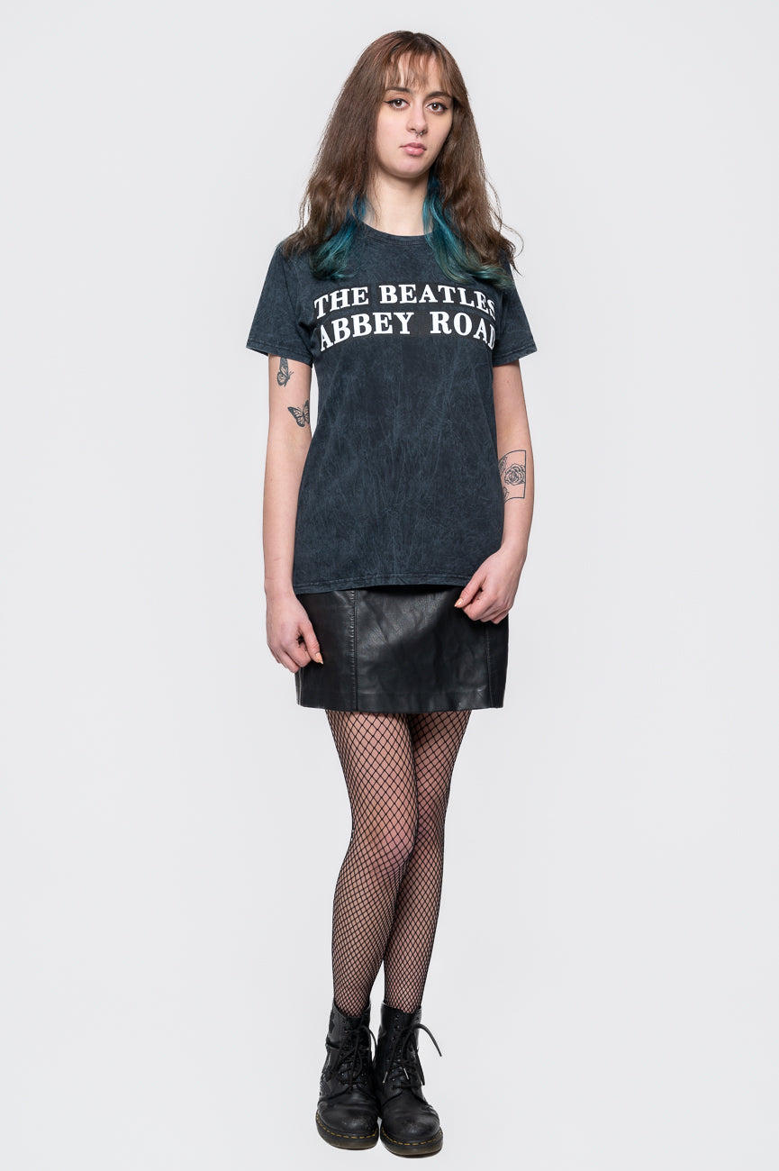 The Beatles Abbey Road Sign Dip Dye Tee product image 2
