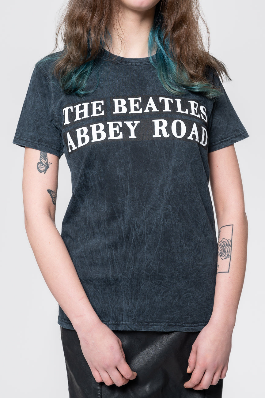 The Beatles Abbey Road Sign Dip Dye Tee product image 3