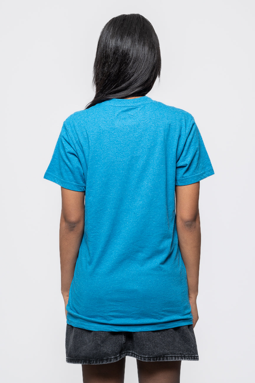 The Rolling Stones Diamante Tongue Teal T Shirt product image 4