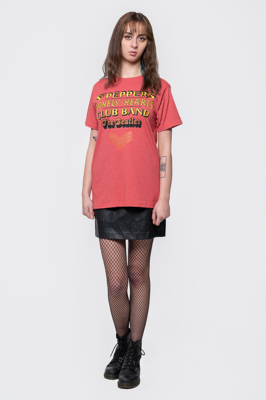 The Beatles Sgt Pepper Stacked Diamante Tee product image 2