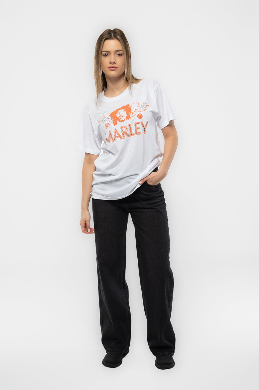 Bob Marley Diamante Wings T Shirt product image 2