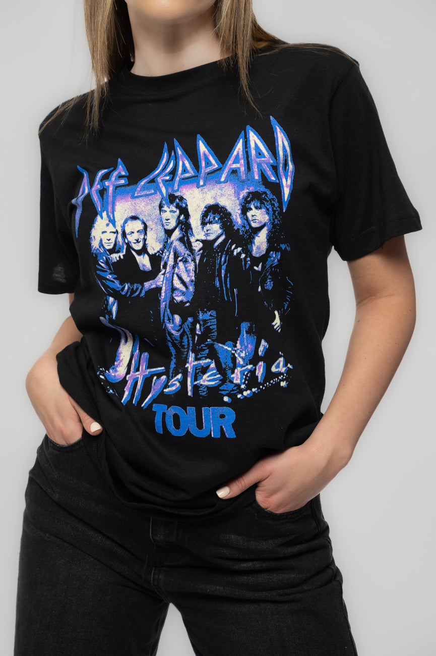 Def Leppard Hysteria Tour T Shirt product image 3