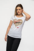 The Beatles Strawberry Fields Glitter Skinny Fit T Shirt product image 1