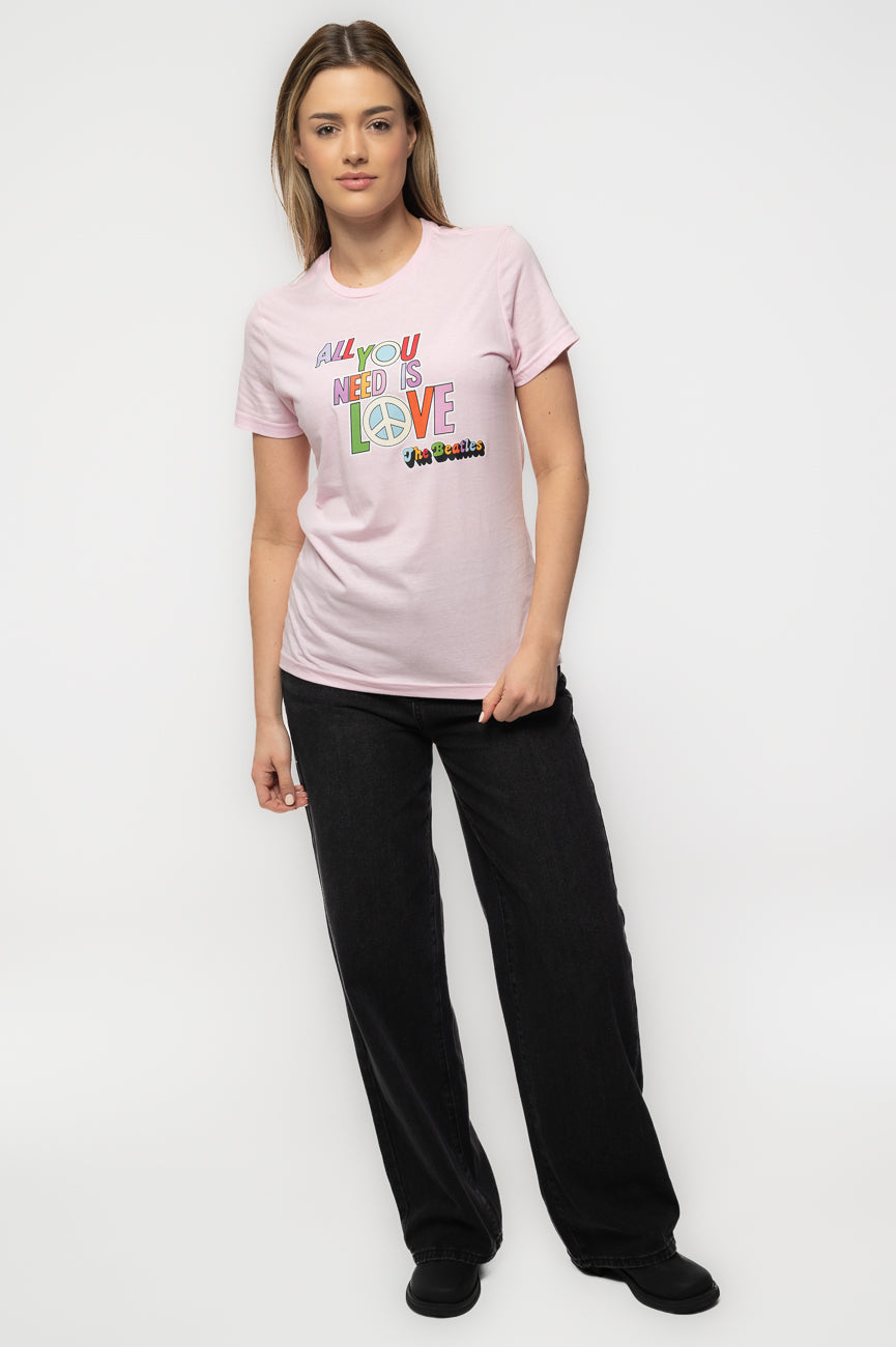 The Beatles All You Need is Love Skinny Fit T Shirt product image 2
