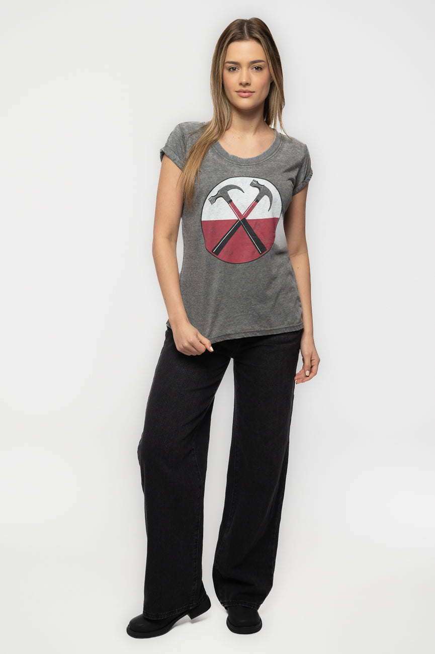 Pink Floyd The Wall Hammers Burnout T Shirt product image 2