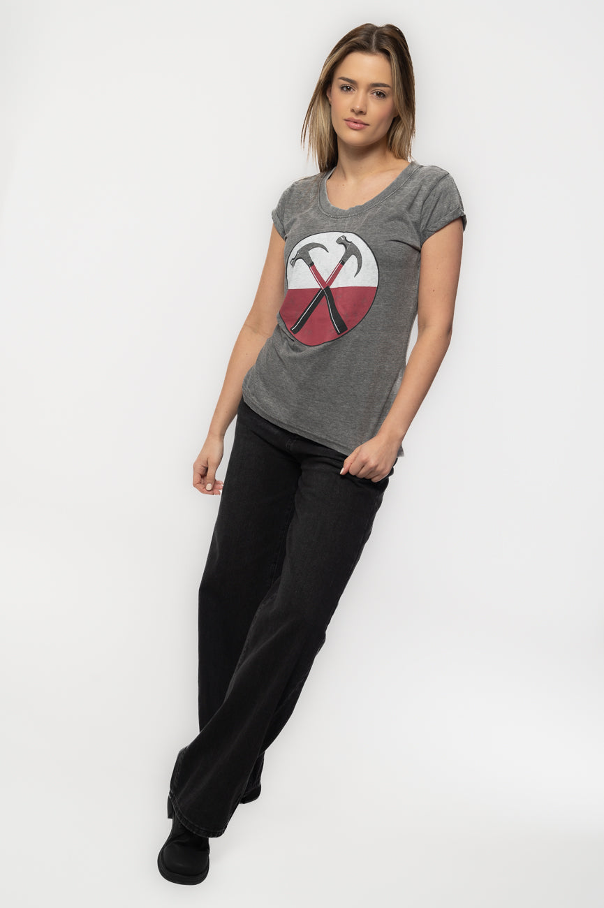 Pink Floyd The Wall Hammers Burnout T Shirt product image 5