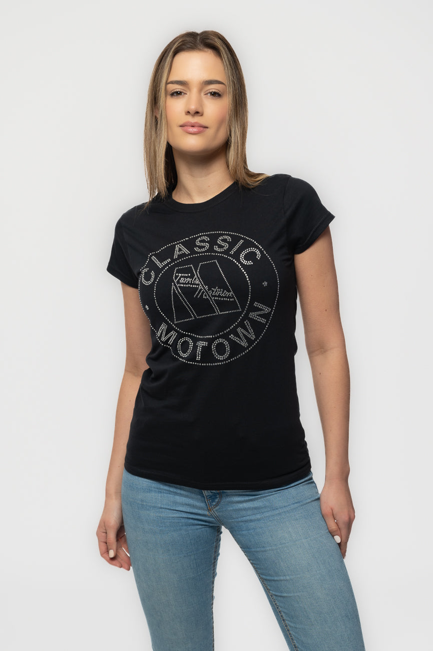 Motown Diamante Classic logo Skinny T Shirt product image 1