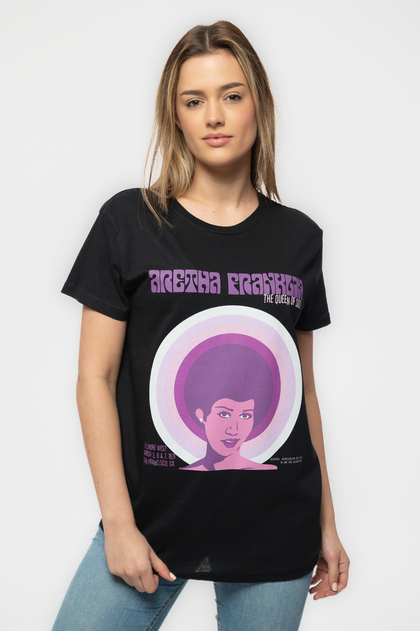 Aretha Franklin Live Fillmore West 71 T Shirt product image 1