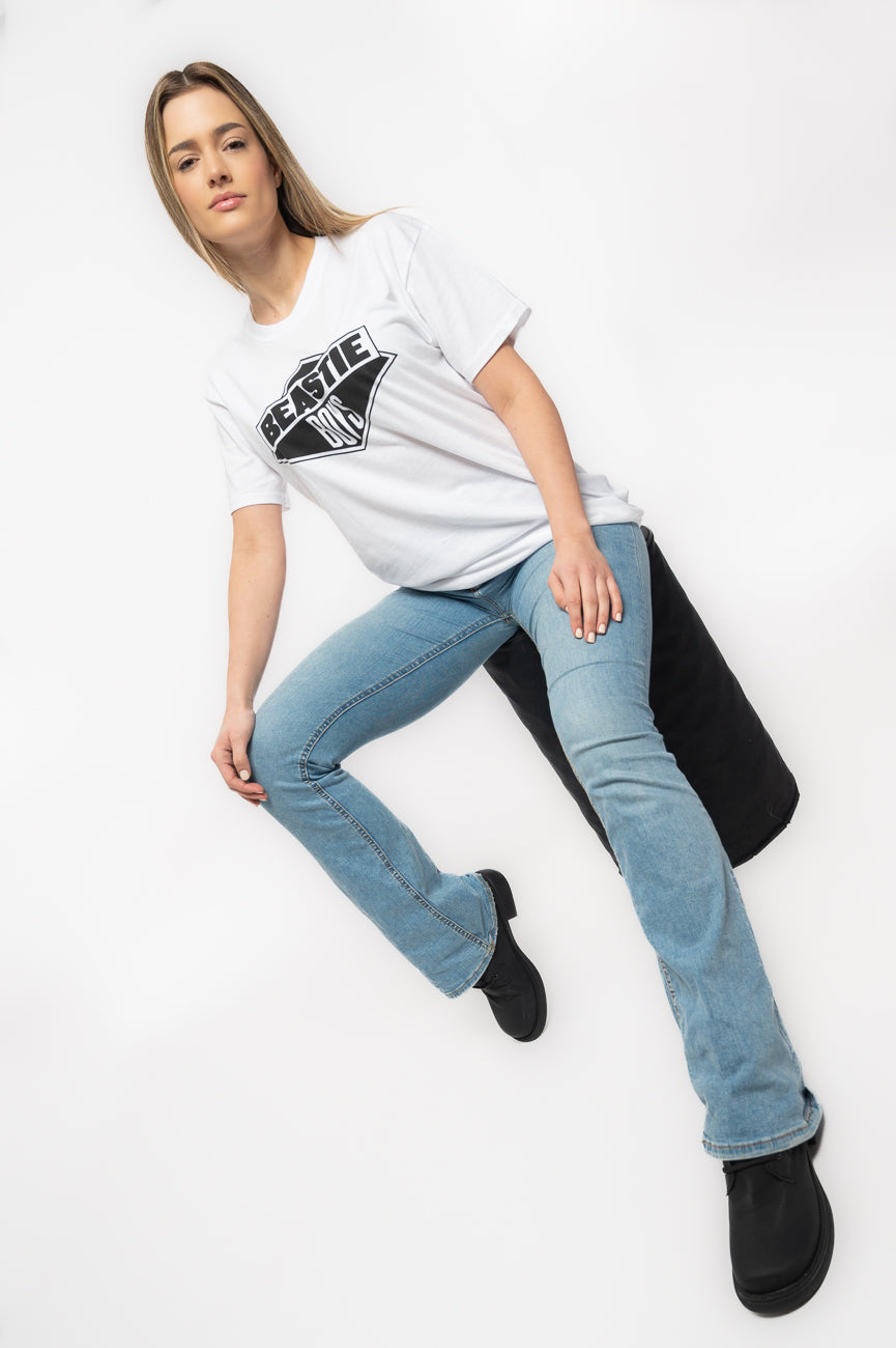 The Beastie Boys Black & White Logo T Shirt product image 5