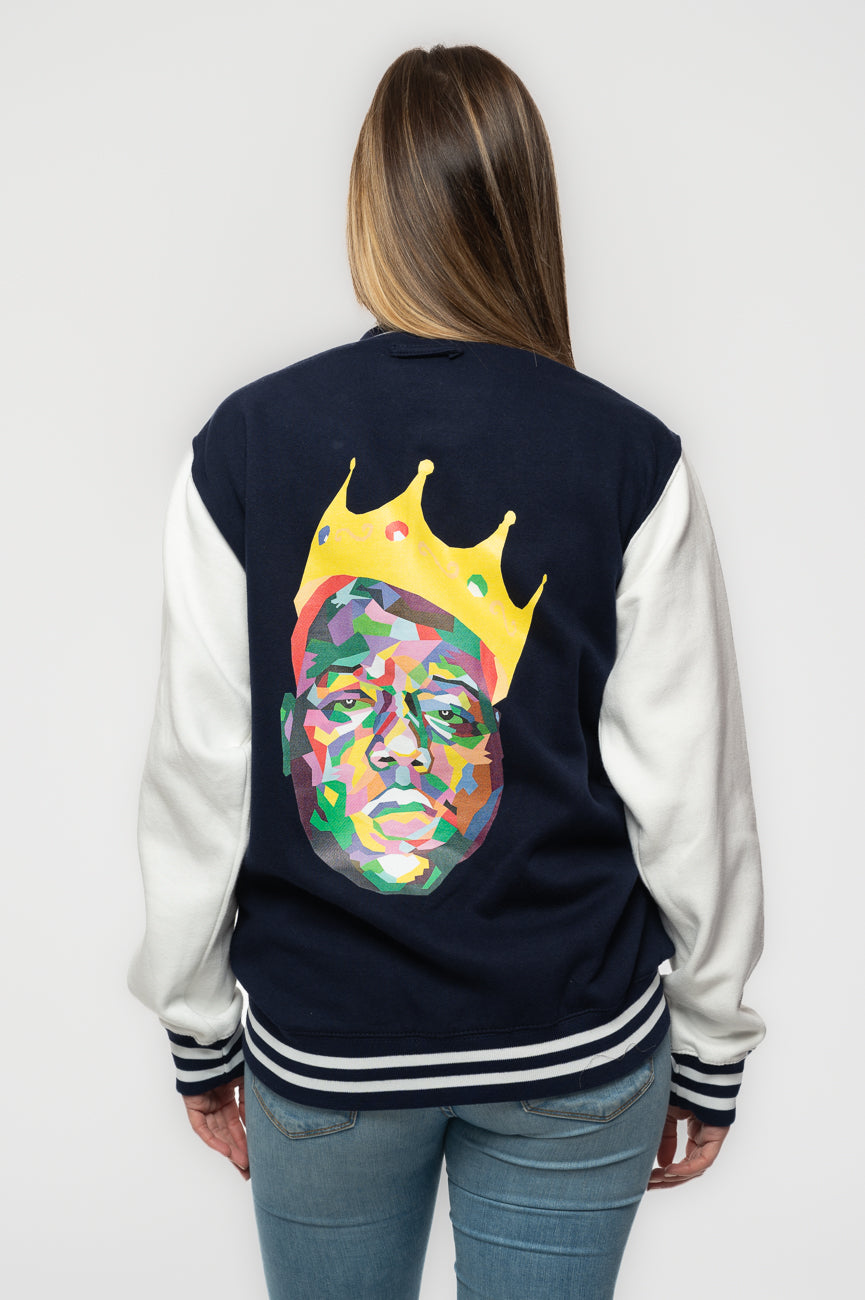Biggie Smalls Crown Logo Varsity Jacket product image 4