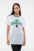 Bob Marley Collegiate Crest Ringer T Shirt product image 1