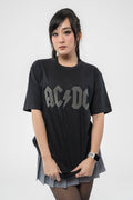AC/DC Hi Build Voltage Band Logo T Shirt product image 1