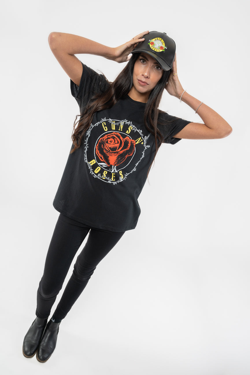 Guns N' Roses Rose Circle T Shirt product image 5