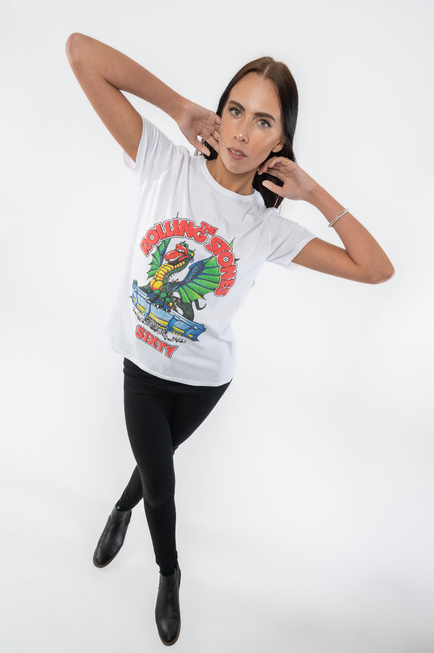 The Rolling Stones Sixty Stadium Dragon Puff print Skinny product image 5