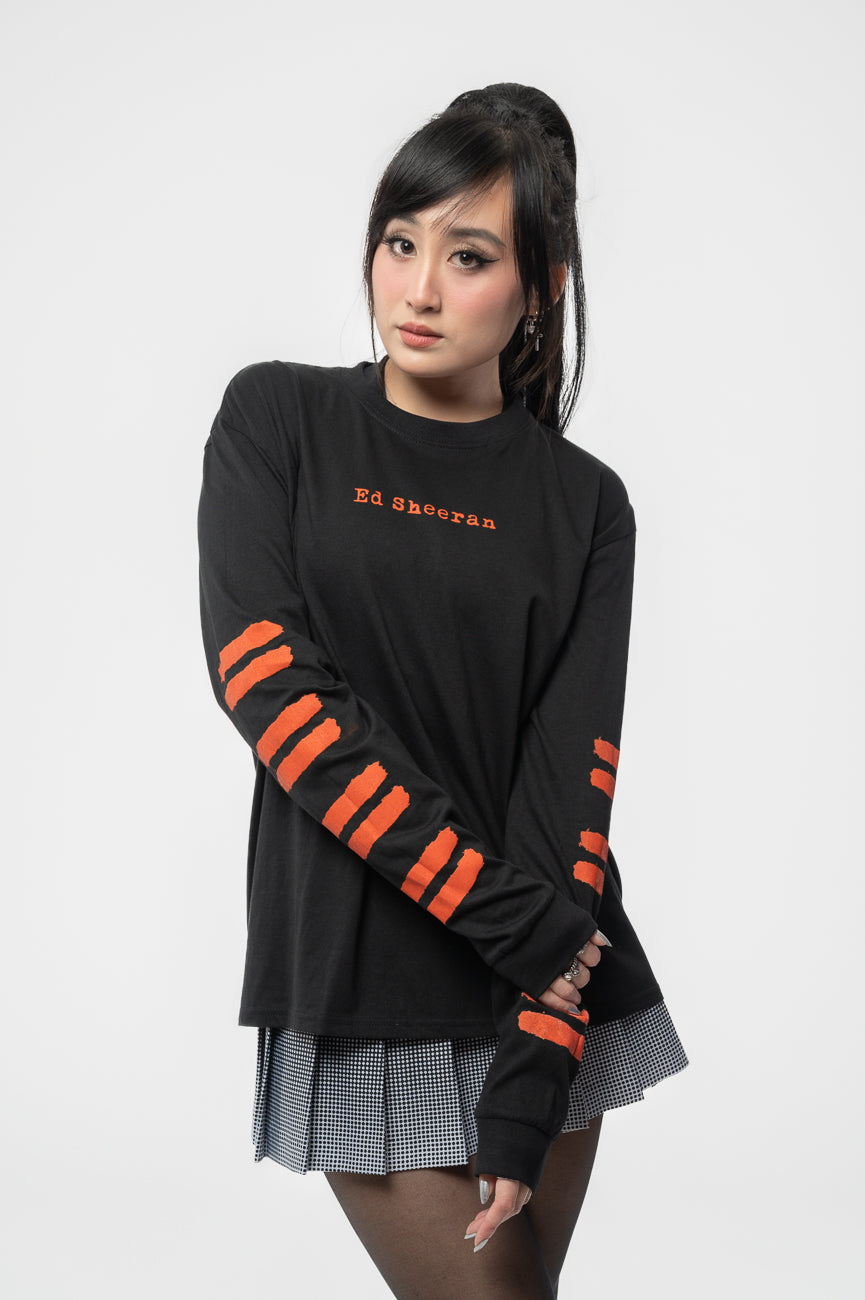 Ed Sheeran Equals Arm Print Logo Long Sleeve T Shirt product image 1